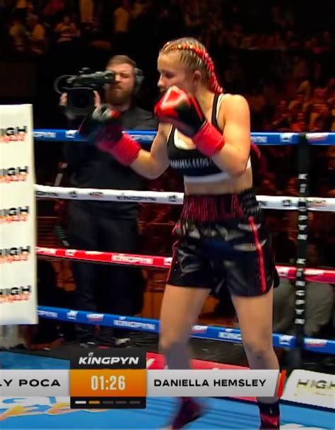 daniella hemsley of leaks|Kingpyn Boxing results: Daniella Hemsley flashes audience after。